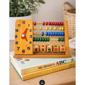 Vintage Abacus | Learning Toy | Educational Counting Beads